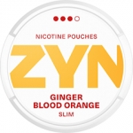 ZYN GINGER BLOOD ORANGE SLIM STRONG 12 MG/G